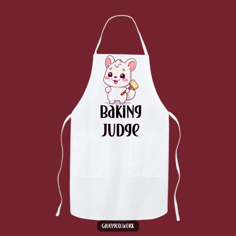 Funny Animal Court Apron: Cook Up Justice with Humorous Flair!