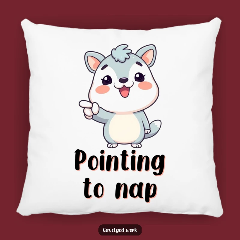 Comfy Funny Enthusiastic Animal Pillow: Cuddle Up with a Smile!