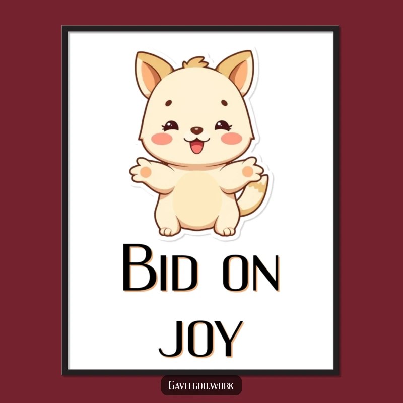 Funny Generous Animal Poster: Decorate with a Spirit of Giving!