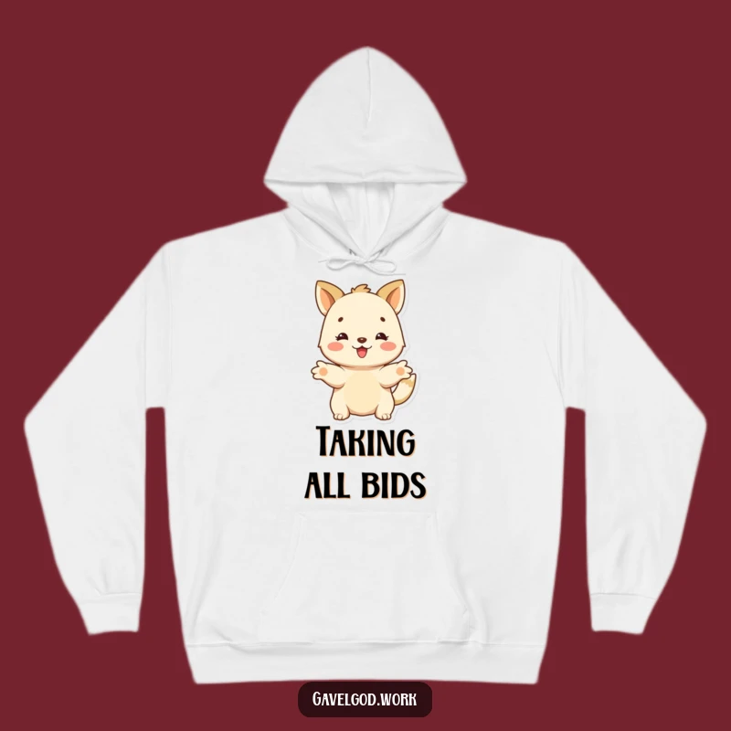 Cozy Funny Generous Animal Hoodie: Stay Warm While Making Offers!