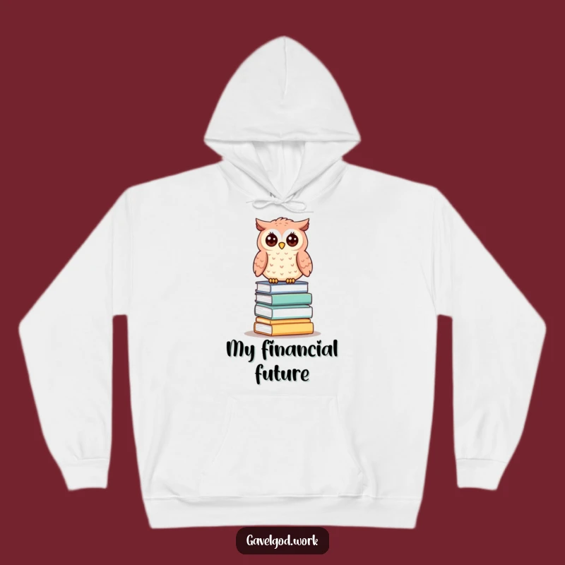 Funny Kawaii Owl Hoodie: Cozy Wisdom on Auction Lots, Great Gift