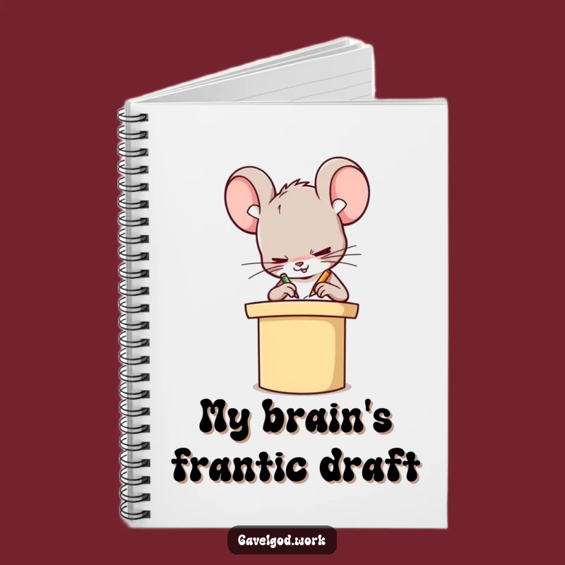 Funny Kawaii Mouse Notebook: Jot Down Ideas With This Hilarious Stationery