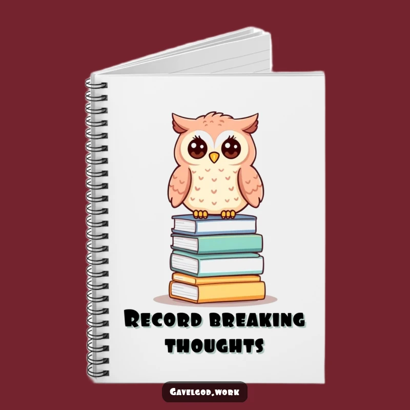 Funny Kawaii Owl Notebook: Record Deals with Auction Insights