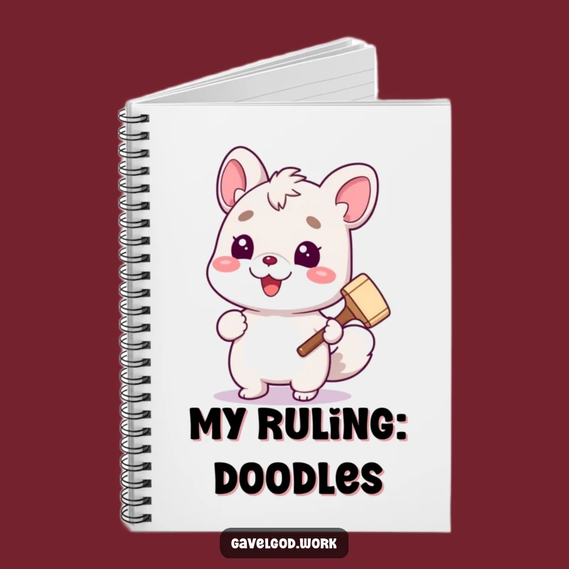 Funny Animal Judge Notebook: Record Your Verdicts with Cheerful Wit!