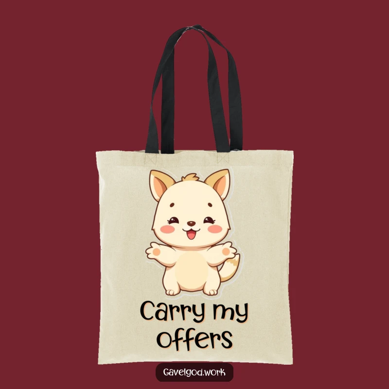 Funny Generous Animal Tote Bag: Carry Your Contributions with Pride!