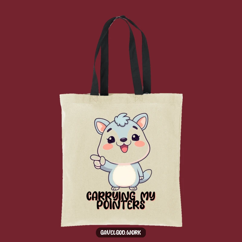 Funny Enthusiastic Animal Tote Bag: Carry Your Positivity Everywhere!