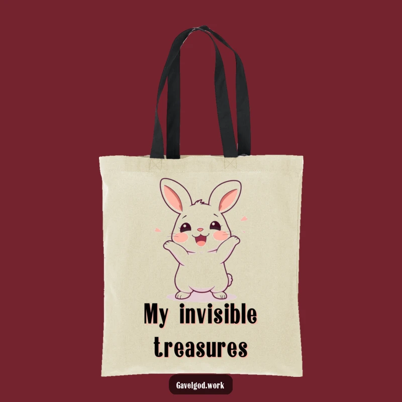 Funny Kawaii Rabbit Tote: Carry Excitement with Wiggling Design